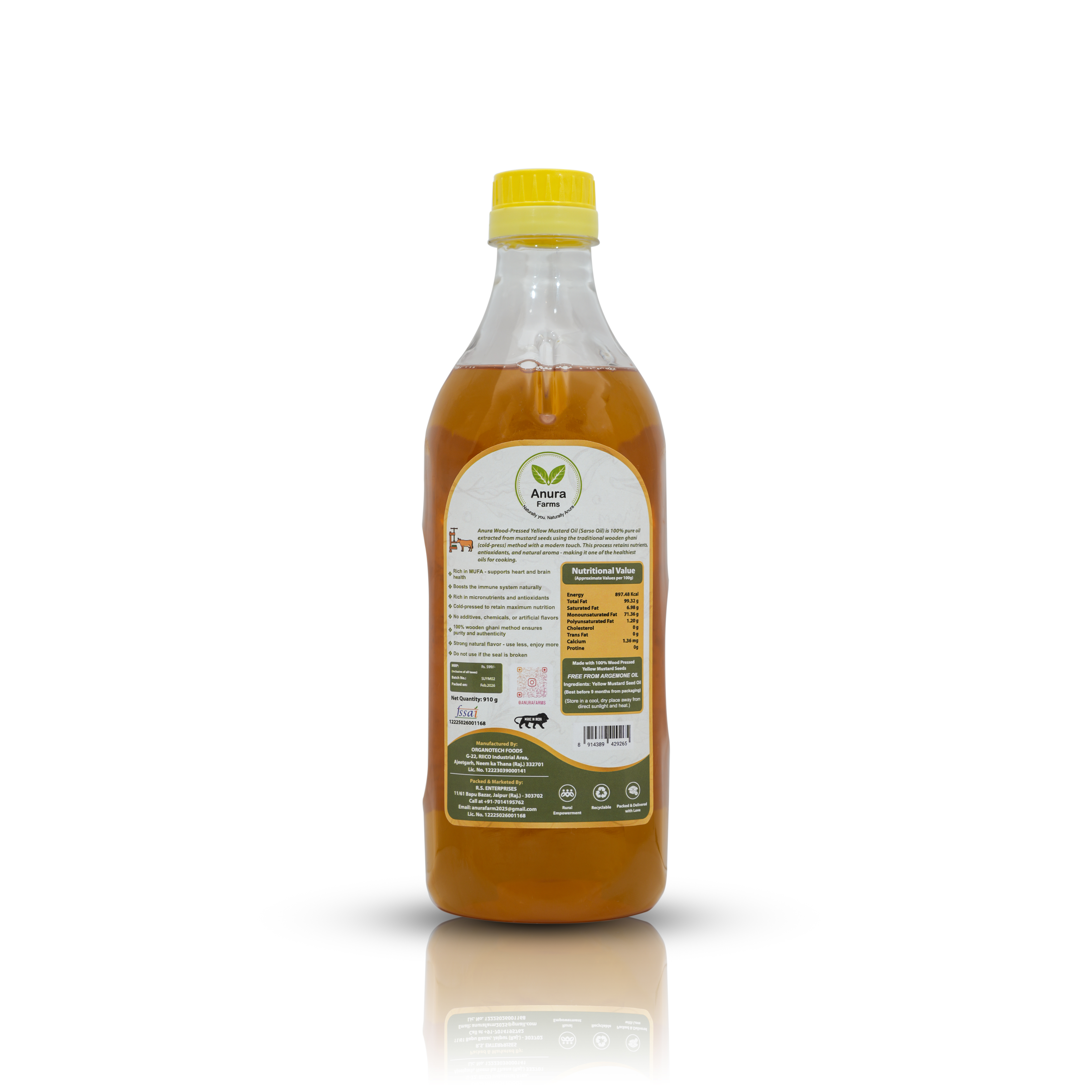 Anura Farms Coconut Oil